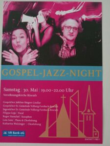 Mehr über den Artikel erfahren Gospel-Jazz-Night
